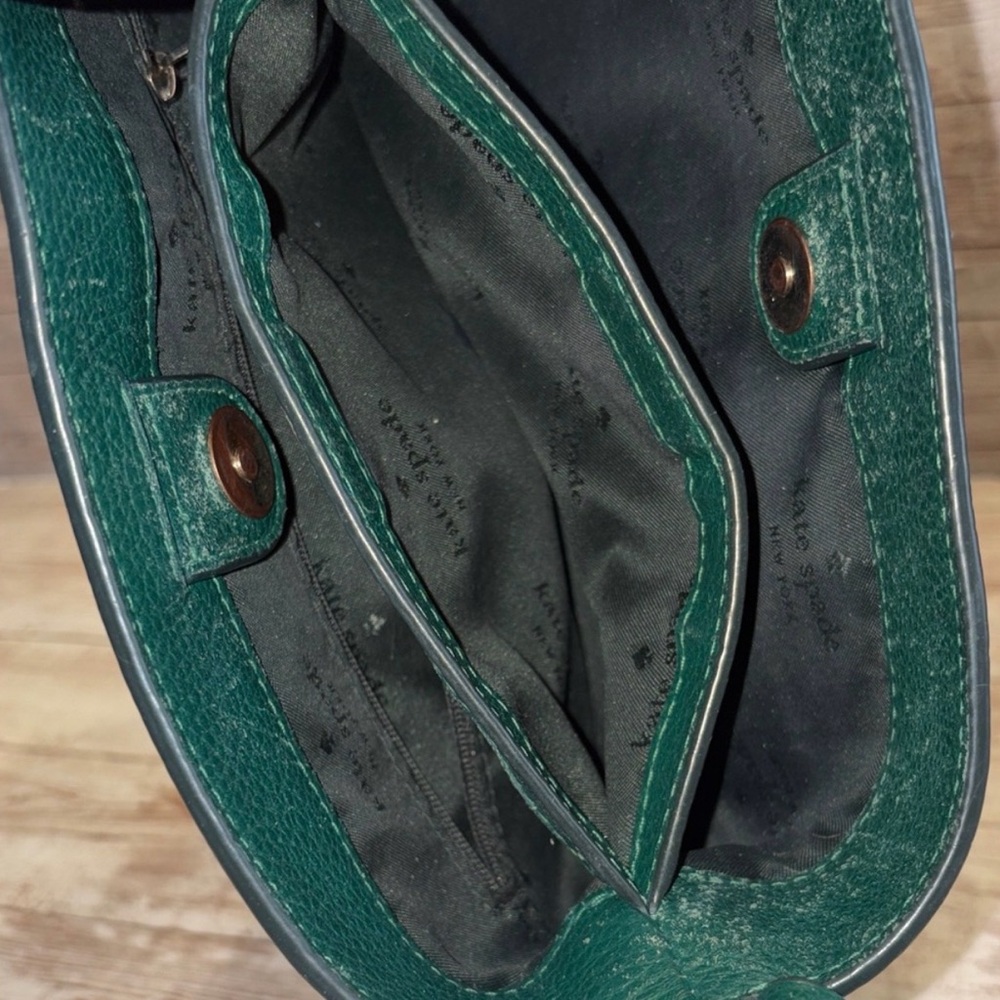 Kate Spade Dark Green Shoulder Bag - Picture 12 of 15